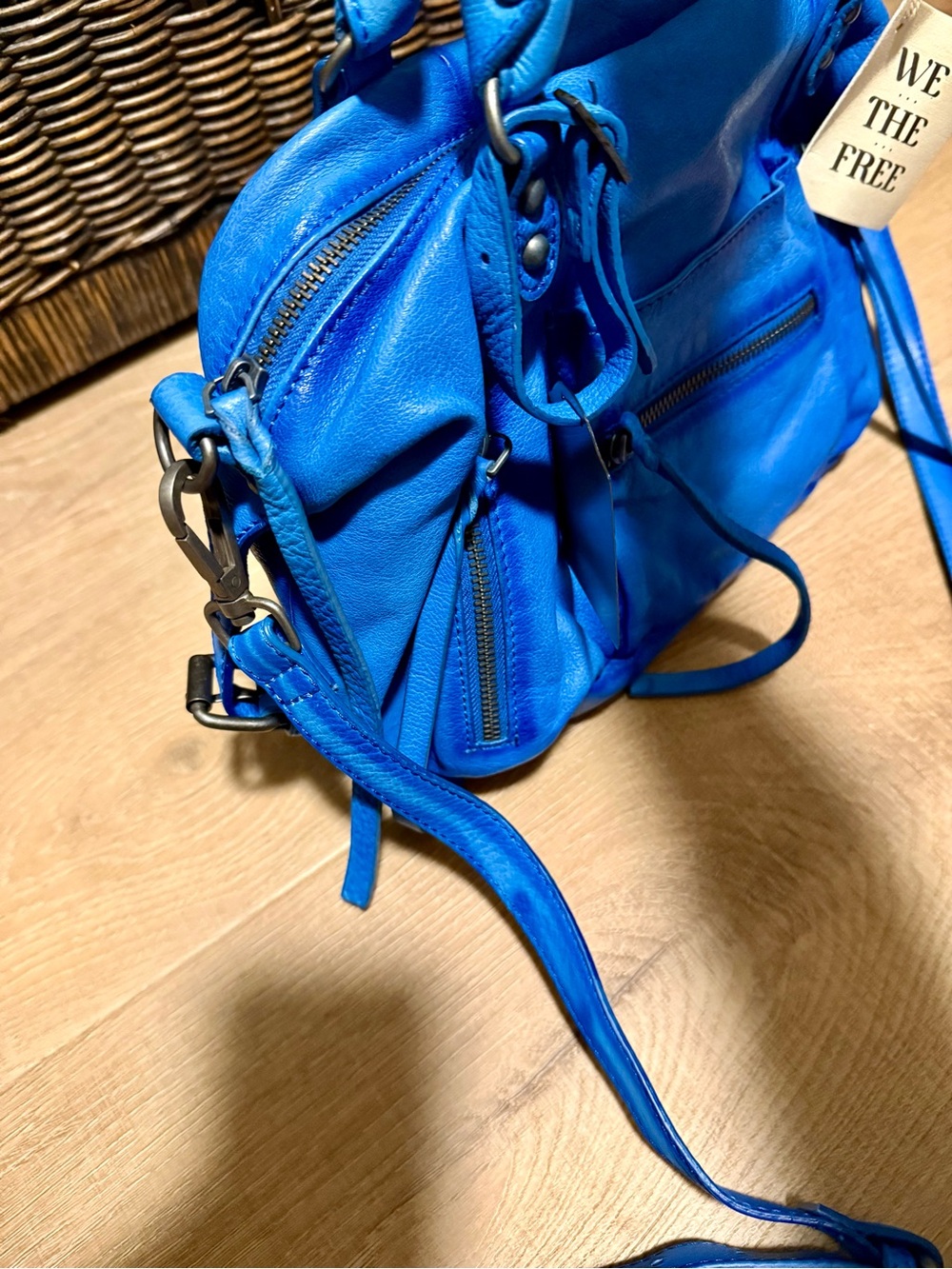 Free People baby Emerson in sapphire blue - Picture 4 of 9